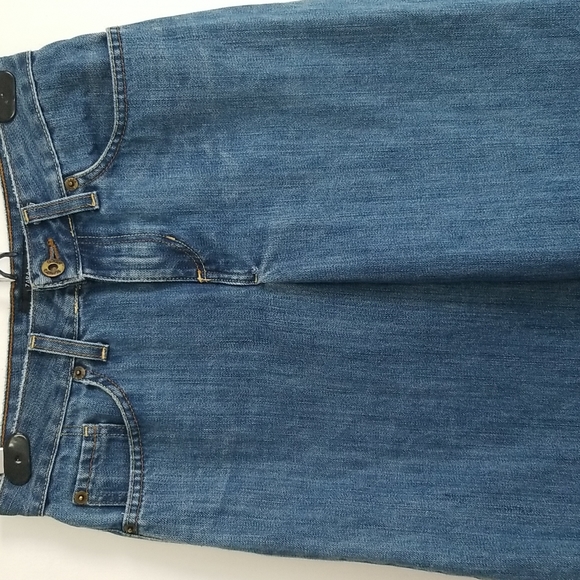 ZARA Basic Denim Skirt - Picture 2 of 12